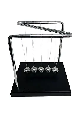 Giftzen Metal Masaüstü Süs Denge Topları Newton Pool - Giftzen (1)