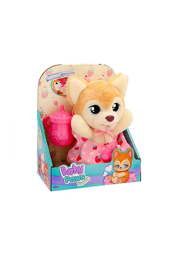 Giochi Baby Paws Yummy Shiba İnu Peluş 18 cm - 1