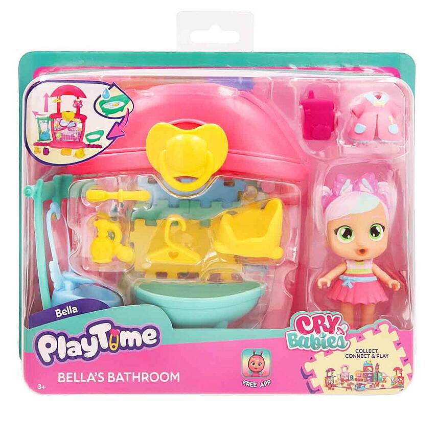 Giochi Preziosi Cry Babies Pt Bella Banyo Oyun Seti - 1