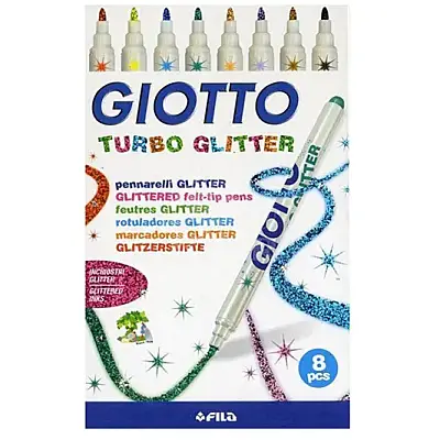 Giotto Keçeli Kalem Turbo Glıtter Simli - Giotto (1)
