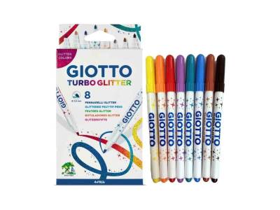 Gıotto Keçeli Kalem Turbo Glıtter Simli - 2