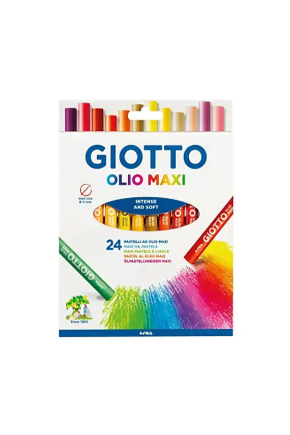 Giotto Olio Maxi Pastel Boya 24 Lü - 1