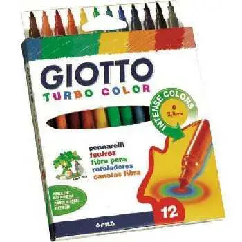 Giotto Turbo Color Keçeli Kalem 12 Li - 2