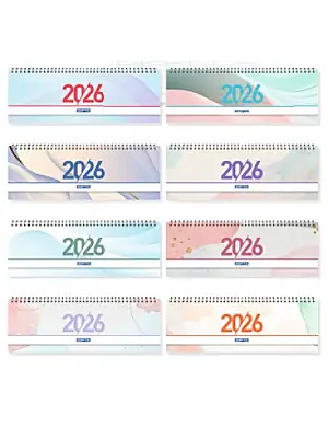 Gıpta 2026 Üçgen Masa Takvimi 12 x 33 cm - Gıpta (1)
