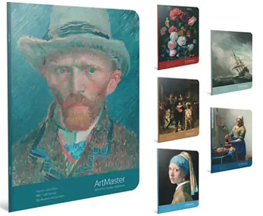 Gıpta Art Master Çizgili Defter 60 Yp 17 x 24 Sert Kapak İp Dikiş - 2