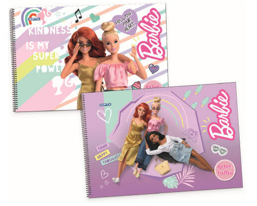 Gıpta Barbie Resim Defteri 15 Yp 17x24 Spiralli - 3