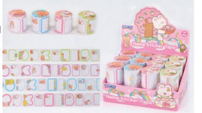 Gıpta Candy Rulo Etiket 4 Tasarım Karışık - Gıpta