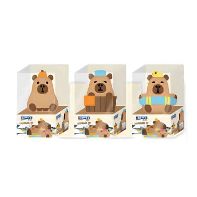 Gıpta Capybara Figürlü 3D Silgi - Gıpta