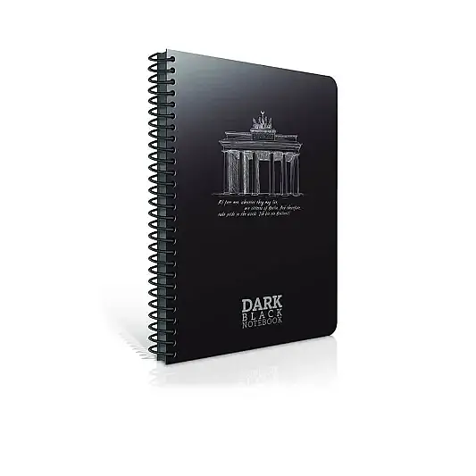 Gıpta Defter Dark 50 Yp Çizgili Pp Kapak 17 x 24 - 1