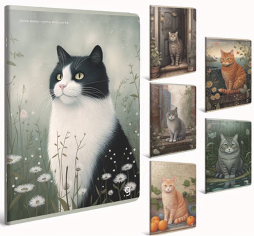 Gıpta Echo Book Çizgili Defter 60 Yp 13x18 Karton Kapak Tel Dkş - 3