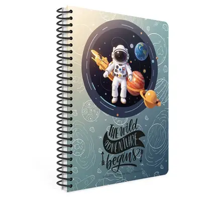 Gıpta Good Notes Çizgili Defter 80 Yp 16x16 Sert Kapak Spiralli - 1