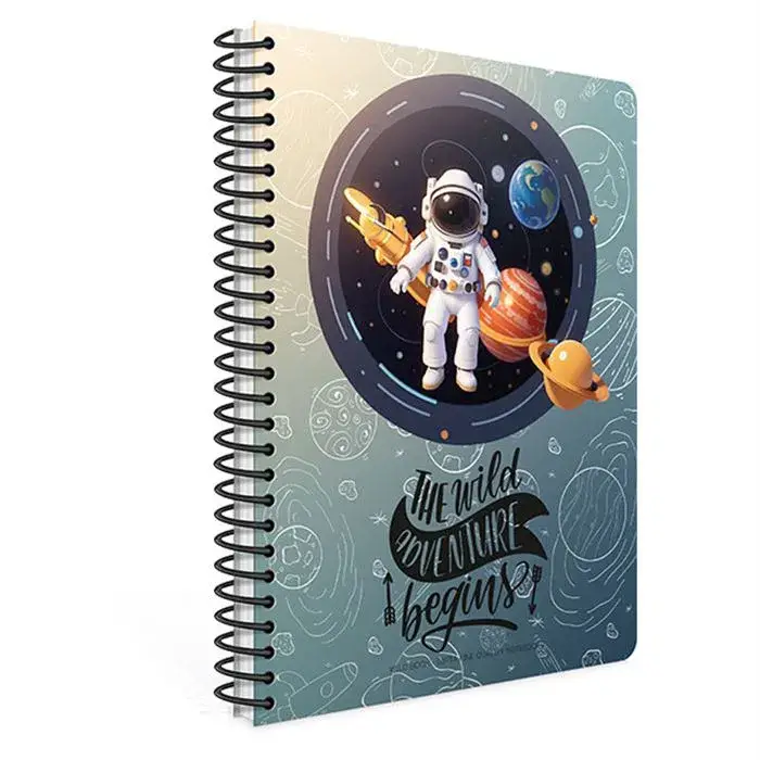 Gıpta Good Notes Çizgili Defter 80 Yp 16x16 Sert Kapak Spiralli - 2