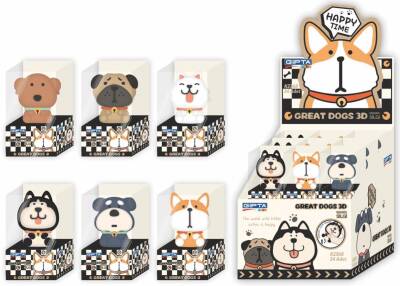 Gıpta Great Dogs Figürlü 3D Silgi - 2
