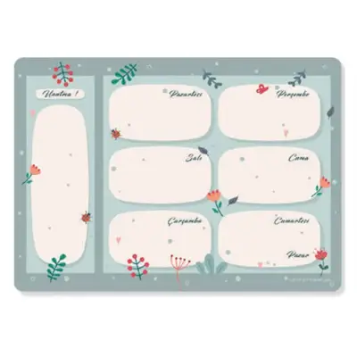 Gıpta İstanbul Düz Defter 80 Yp 9x14 Sert Kapak - 1