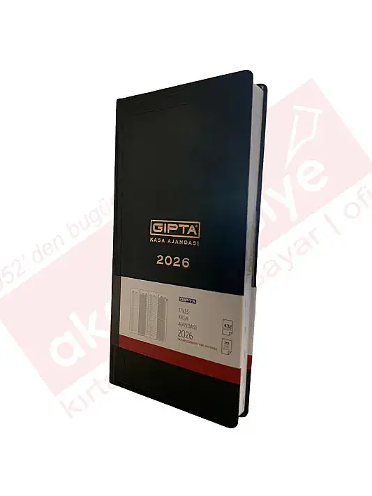 Gıpta Kasa Ajandası 17 x 33 cm 432 Syf - 1