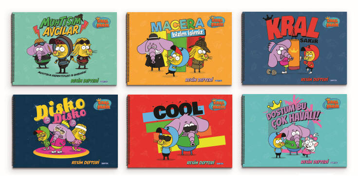 Gıpta Kral Şakir Resim Defteri 15 Yp 17x24 Spiralli - 3