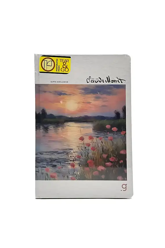 Gıpta Monet Kareli Defter 96 Yp 17 x 24 Sert Kapak - 1