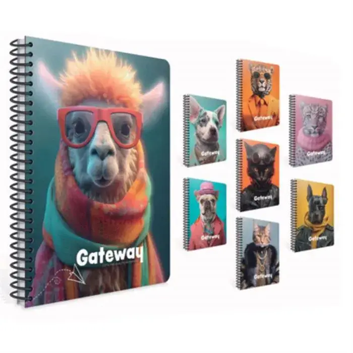 Gıpta Monet Kareli Defter 96 Yp 17x24 Sert Kapak - 1