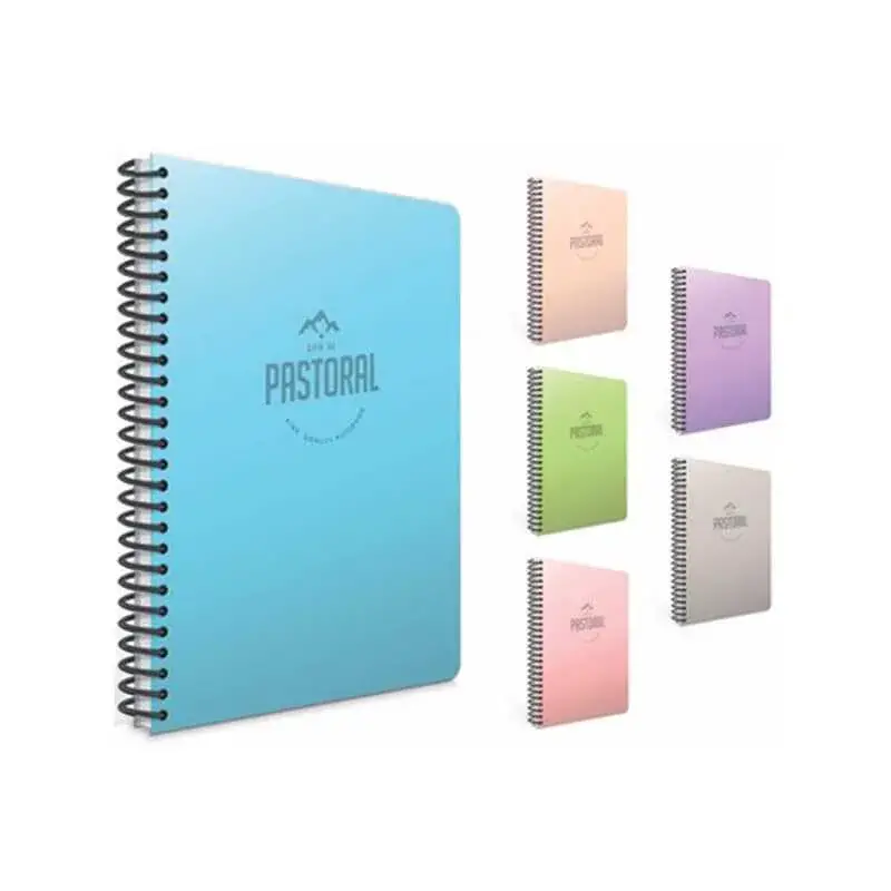 Gıpta Pastoral Çizgili Defter 160 Yp A4 Plastik Kapak Spiralli - 2