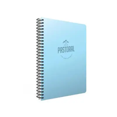 Gıpta Pastoral Çizgili Defter 40 Yp A4 Pastoral Kapak Spiralli - 2