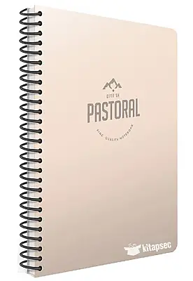 Gıpta Pastoral Çizgili Defter 60 Yp A4 Plastik Kapak Spiralli - Gıpta (1)