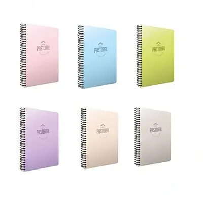 Gıpta Pastoral Çizgili Defter 72 Yp A4 Pastoral Kapak Spiralli - 4