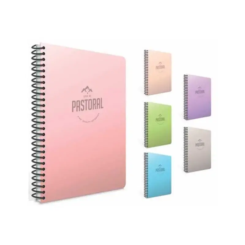 Gıpta Pastoral Çizgili Defter 96 Yp 17x24 Plastik Kapak Spiralli - 2