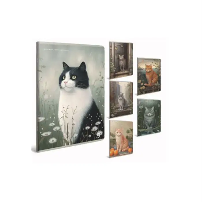 Gıpta Pastoral Kareli Defter 120 Yp A4 Plastik Kapak Spiralli - 2