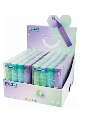 Gıpta Pick Pen Shine Fosforlu Markör 4 Lü Kalem Seti Mor Yeşil Mavi Deniz Mavi - 1