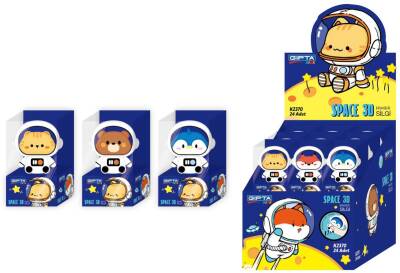 Gıpta Space Figürlü 3D Silgi - 2