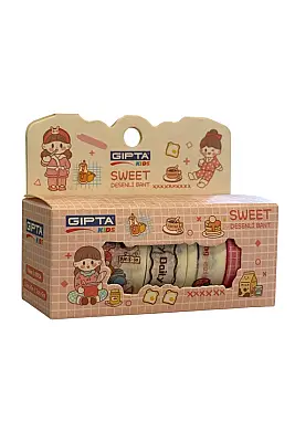 Gıpta Sweet Desenli Bant 5 Li Set - 1