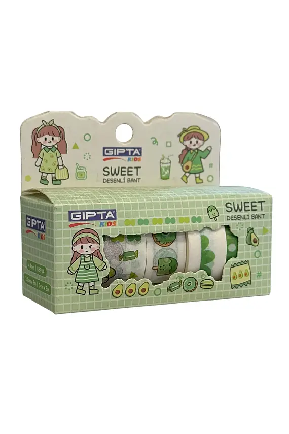 Gıpta Sweet Desenli Bant 5 Li Set - 2