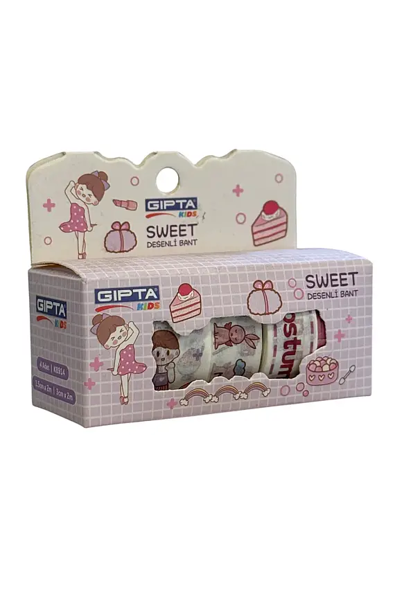 Gıpta Sweet Desenli Bant 5 Li Set - 4
