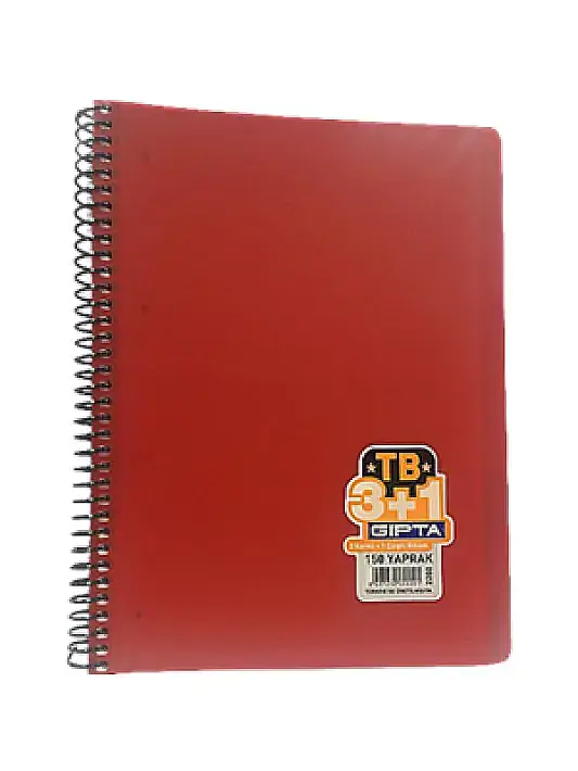 Gıpta Tb Defter 150 Yp A4 3+1 Pastoral Spiralli - 4