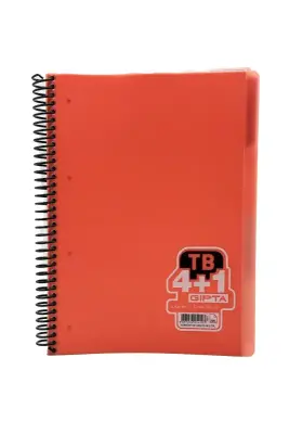 Gıpta Tb Defter 200 Yp A4 4+1 Pastoral Spiralli - Gıpta