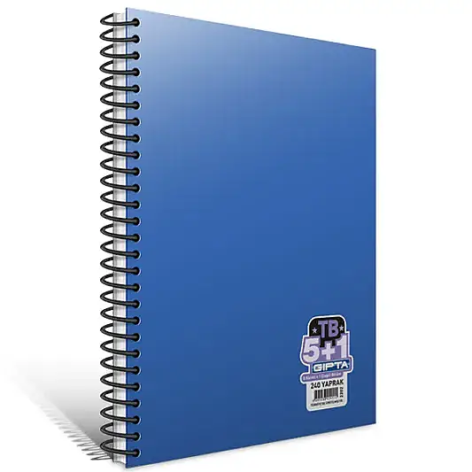 Gıpta Tb Defter 240 Yp A4 5+1 Pastoral Spiralli - 2