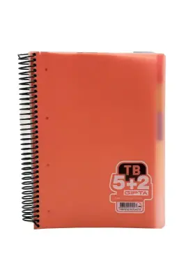 Gıpta Tb Defter 280 Yp A4 5+2 Pastoral Spiralli - Gıpta