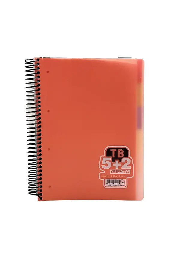 Gıpta Tb Defter 280 Yp A4 5+2 Pastoral Spiralli - 1