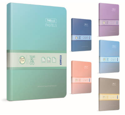 Gıpta Thebook Pastels Düz Defter 160 Yp 20x28 - Gıpta