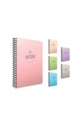 Gıpta Thebook Spirals Çizgili Defter 140 Yp A4 Sert Kapak Spiralli - Gıpta