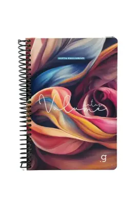 Gıpta Volume Çizgili Defter 100 Yp 17 x 24 Sert Kapak Spiralli - Gıpta
