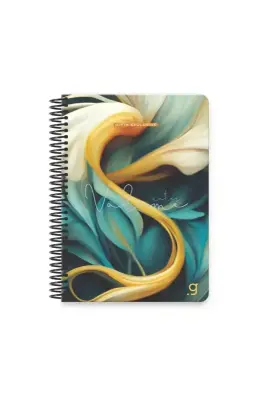 Gıpta Volume Kareli Defter 100 Yp 17 x 24 Sert Kapak Spiralli - Gıpta