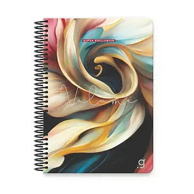 Gıpta Volume Kareli Defter 100 Yp 17 x 24 Sert Kapak Spiralli - 4