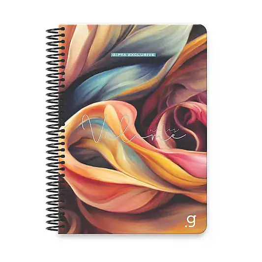 Gıpta Volume Kareli Defter 100 Yp 17 x 24 Sert Kapak Spiralli - 11