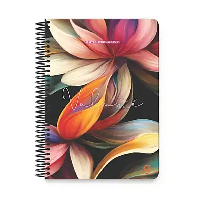 Gıpta Volume Kareli Defter 100 Yp 17 x 24 Sert Kapak Spiralli - 12