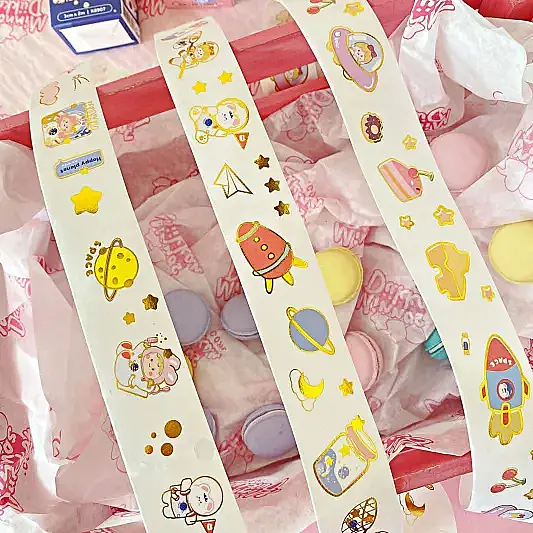 Gıpta Zizi Sticker Bant 4 Tasarım Karışık - 1