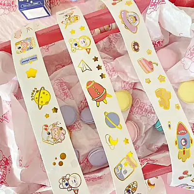 Gıpta Zizi Sticker Bant 4 Tasarım Karışık - Gıpta (1)