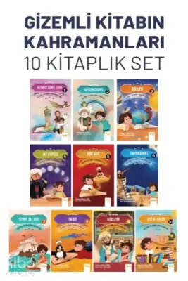 Gizemli Kitabın Kahramanları 10 Kitap Set - Çelik Yayınevi (1)