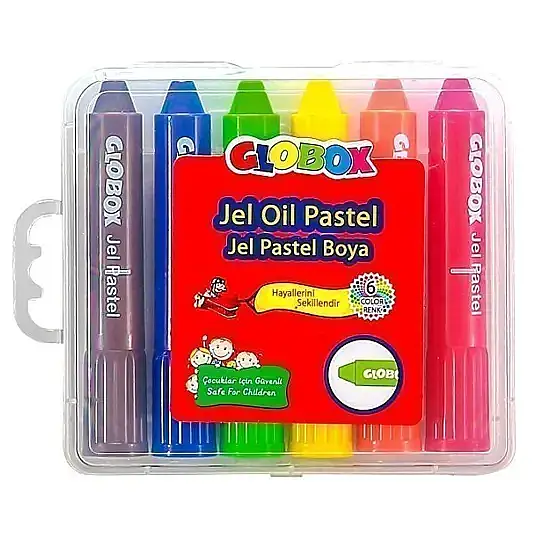 Globox Jel Pastel Boya 6 Lı - 1