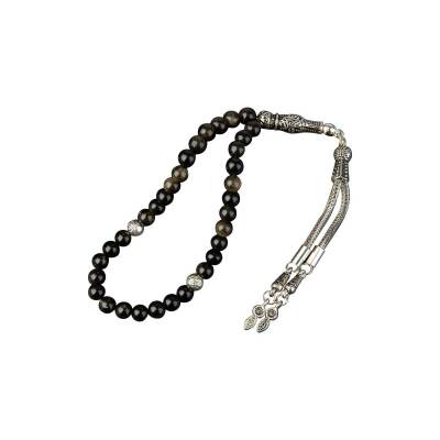 Golden Obsidyen Doğal Taş Tesbih 33lük - 6mm - Doğal Taş (1)